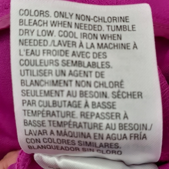 Inc Plus Flare Leg Pants High Low Hem Side Zip 119 - Picture 5 of 5